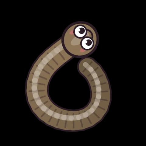 Small Worm, form 1 of 8