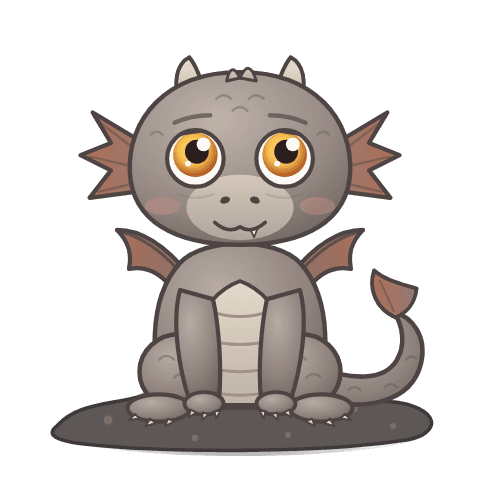 Ashling, the dragon at day 0