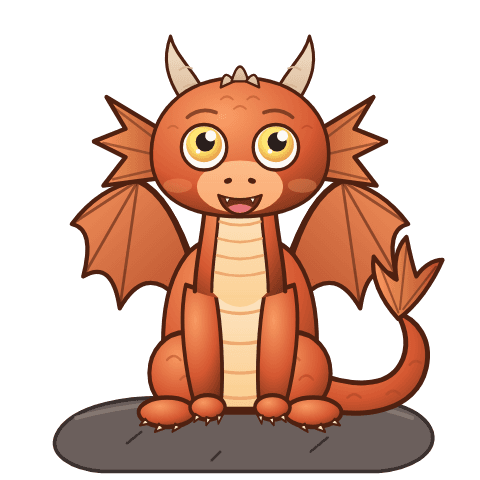 Cinder, the dragon at day 14