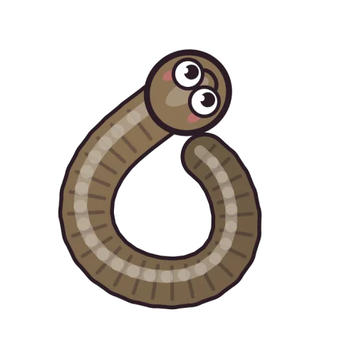 The Small Worm, the first form