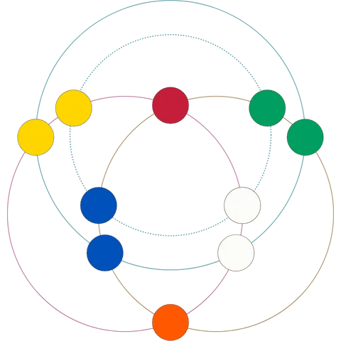 The 1x1x2 cuboid laid flat as circles, solved