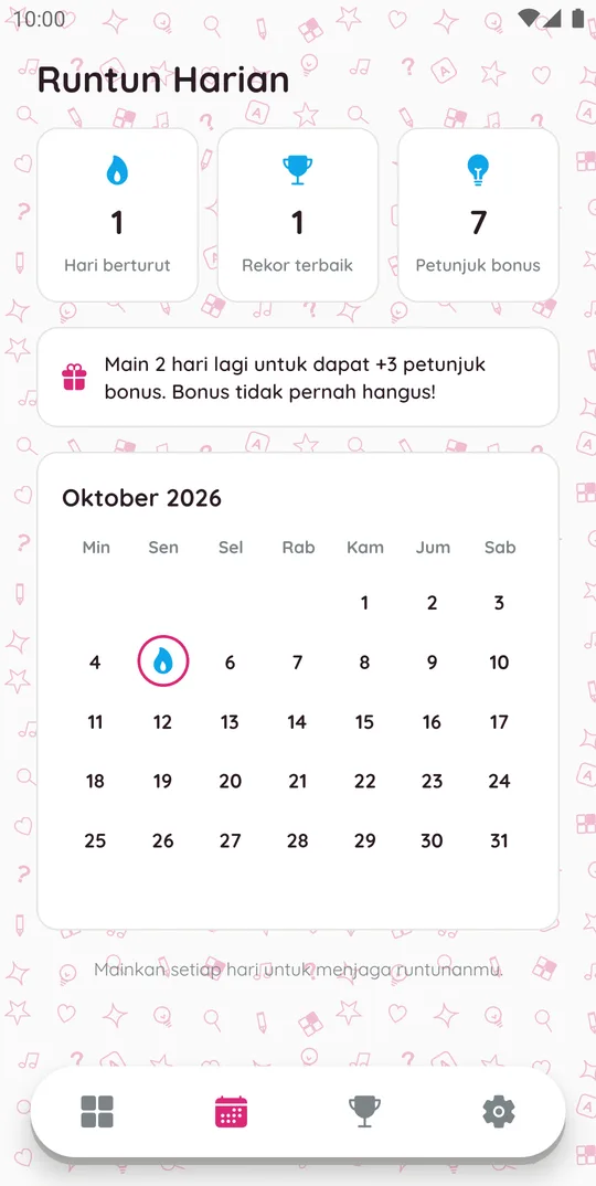Runtun harian