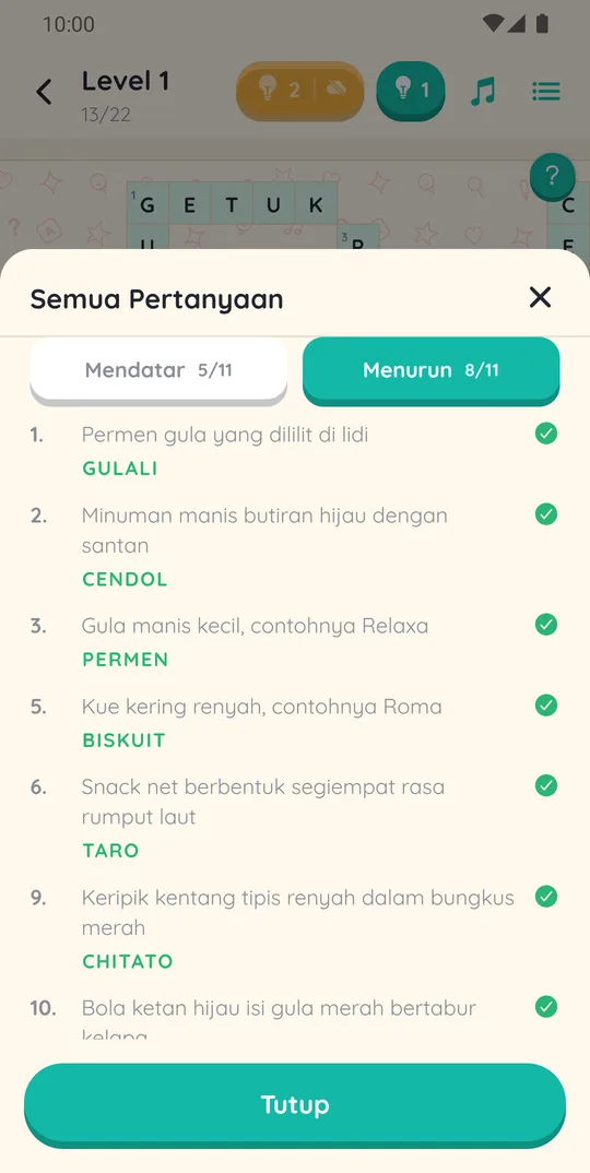 Semua soal di TTS 90an