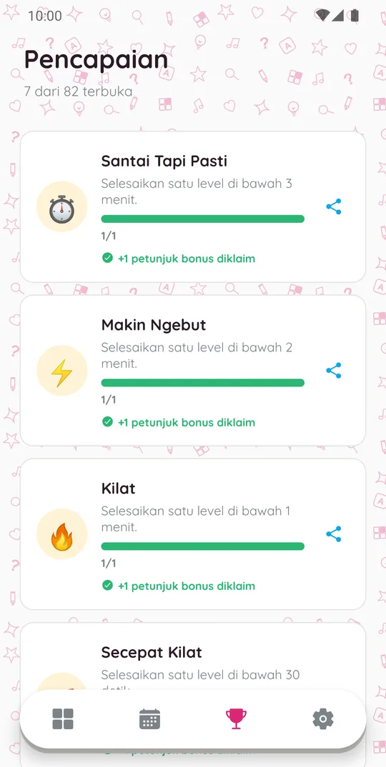 Pencapaian di TTS Matematika